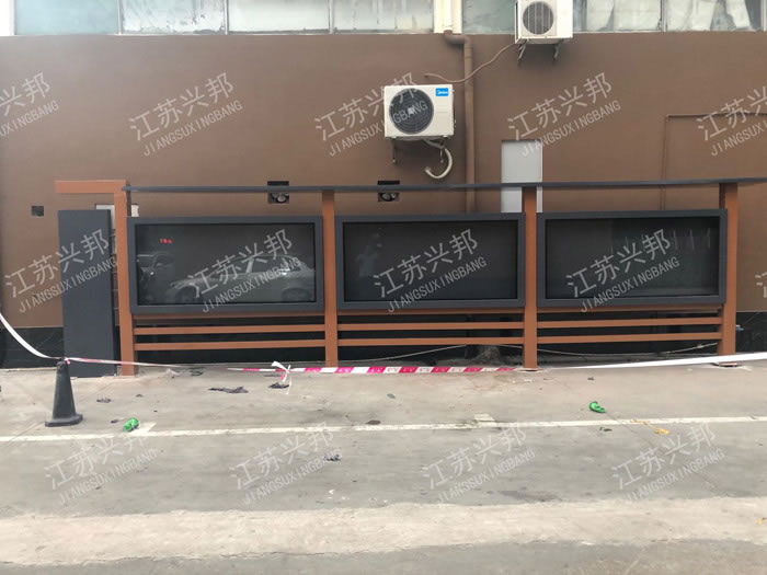江苏兴邦——广东佛山宣传栏,社区文化宣传栏案例