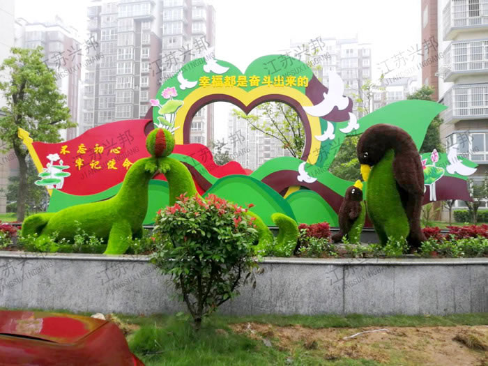 江苏兴邦——滁州党建标牌标识，党建雕塑案例主题公园案例